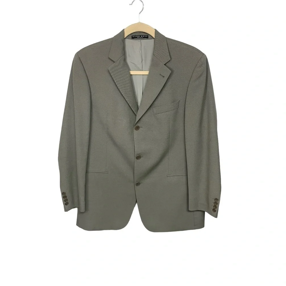 Hugo Boss Einstein Tan Wool Blend Sport Coat 42 R
